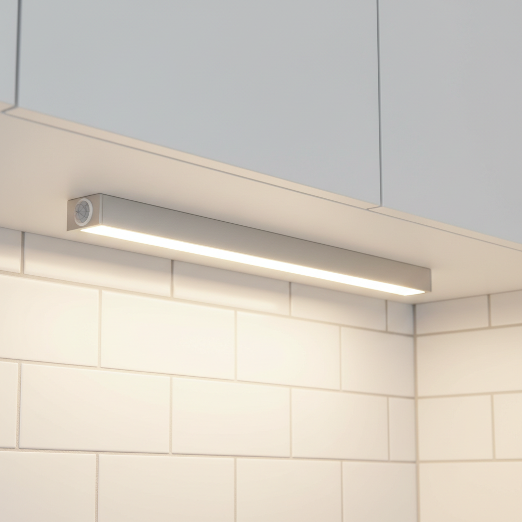 Luz Led Barra Con Sensor Movimiento 21cm